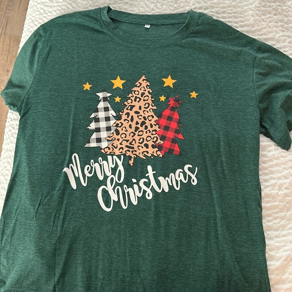 Christmas short sleeve tee-shirt